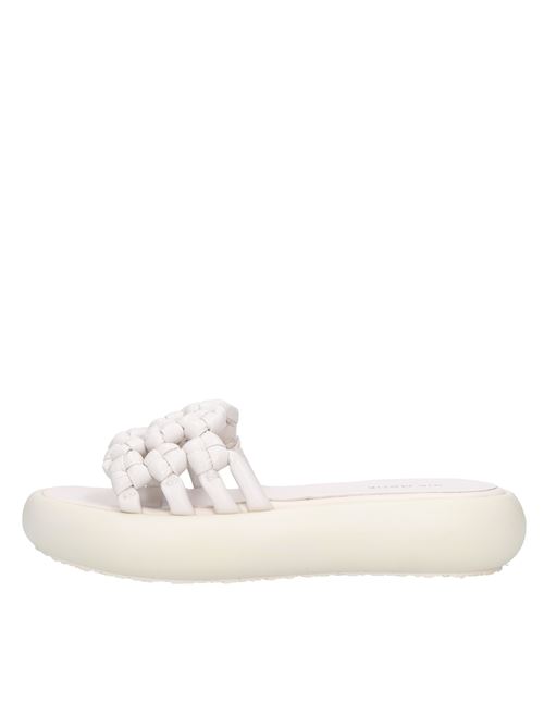 Leather mules VIC MATIE' | 1C6800D_C08C080110GHIACCIO